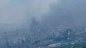 New video shows moment Iranian missiles struck Haifa refinery, Israel’s largest oil hub