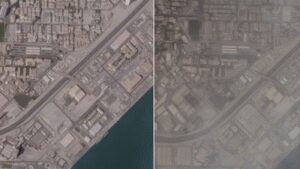 Satellite images show damage at US Fifth Fleet naval base in Bahrain’s Manama; see before-after pics