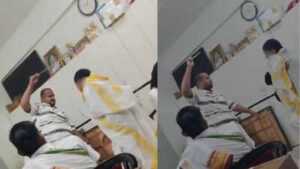 Teacher thrashes student with cane at Ujjain school; probe ordered after video goes viral | Indore News