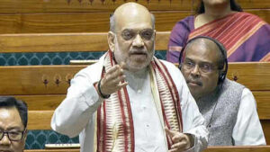 Amit Shah says talks on with only active top Maoist, attacks Congress for Red ties | India News