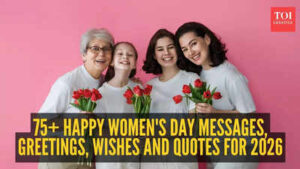 Women’s Day Wishes & Quotes: 75+ Happy International Women’s Day Messages, Greetings, Wishes and Quotes for 2026 |