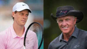Jannik Sinner practices golf with Greg Norman before Miami Open 2026 final, surprising moment before facing Jiri Lehecka | International Sports News