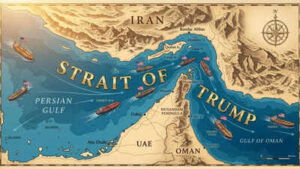 ‘Strait of Trump’: US President shares new map naming Hormuz after himself
