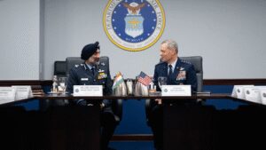 IAF chief meets top US def officials to discuss shared strategic priorities, MQ-9B drones | India News