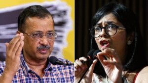 ‘Torn pants, run down car to Rs 100-crore house’: Swati Maliwal’s ‘traitor’ jibe at Arvind Kejriwal after AAP exit | India News