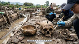Archaeologists discover 5,000-year-old human bone cups and masks in China’s Yangtze River Delta | World News