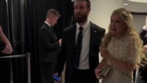 ‘I just want to go home’: Tearful Erika Kirk escorted out after White House Correspondents’ Dinner shooting