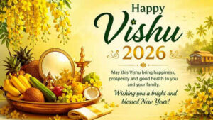 Happy Vishu 2026: Top 50 wishes, images, quotes, messages to celebrate Malayalam new year |