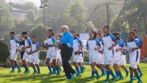 PM Modi joins youngsters for friendly football game in Gangtok during Sikkim visit; shares pictures | India News