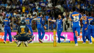 Tilak Varma turns it around: Mumbai Indians storm Ahmedabad, Gujarat Titans wiped out in 99-run rout | Cricket News