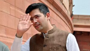 Raghav Chadha, 6 other Rajya Sabha MPs resign from Aam Aadmi Party, join BJP | India News