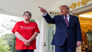 ‘MAGA grandma’ Sharon Simmons flown from Arkansas for DoorDash delivery to Trump: ‘No one is claiming it was real’