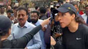 Bjp Rally In Mumbai: Complaint filed against woman for protesting traffic jam during BJP rally in Mumbai | Mumbai News