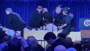 From shock to ‘staged’: Conspiracy theories hit the ground running after White House press dinner shooting