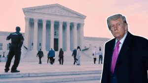 Birthright citizenship case: Trump becomes first sitting US president to attend oral arguments at SC