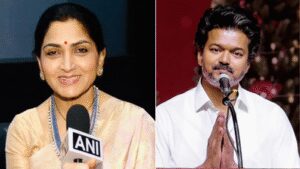 ‘He should lead’: BJP state vice president Khushbu Sundar backs TVK chief Vijay for CM | India News