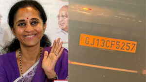 SUV grazes MP Supriya Sule’s car on Mumbai-Pune Expressway, all escape unhurt | Mumbai News