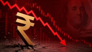 Rupee hits 100/$ in 1-year forward, closes at 96.8 in spot trade