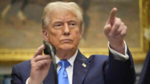 ‘Either we sign a deal or hit them harder’: Trump says Iran deal has ’50/50′ chances