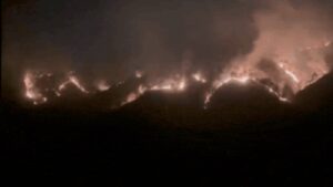 Kasauli Forest Fire: Watch: Heatwave sparks massive fire in Himachal forests; IAF helicopters deployed | India News