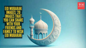 Bakrid Wishes: Eid Mubarak Images: 20 Wishes images that you can share with your friends and family to wish Eid Mubarak |