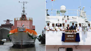 Indian Coast Guard commissions new-gen fast patrol vessel ‘Achal’