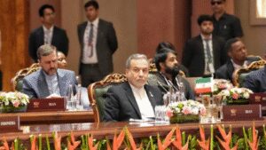 Iran tells UAE to ‘accept responsibility’ as tensions flare at Brics meeting in New Delhi