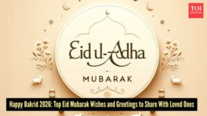 Happy Eid-ul-Adha 2026: Best Eid Mubarak Wishes and Messages for friends, family, teachers, husband, wife, kids and colleagues