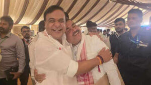 ‘Bad days for… you know who’: Himanta-Suvendu bonhomie grabs attention at Assam govt swearing-in ceremony | India News