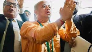 Bangladesh HC rejects detained Hindu monk’s bail plea