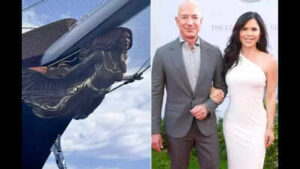 Jeff Bezos secretly selling $500 million superyacht that has sculpture of Lauren Sanchez as mermaid because…