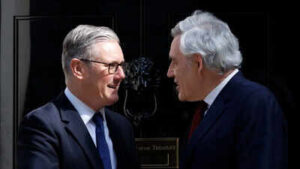 ‘Labour are doomed’: Reform UK’s Nigel Farage slams Starmer’s move to bring back Gordon Brown as adviser