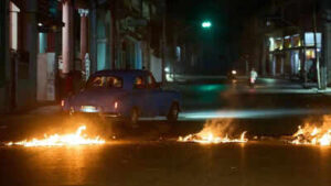 Protests erupt as ‘absolutely no fuel’ left in Cuba