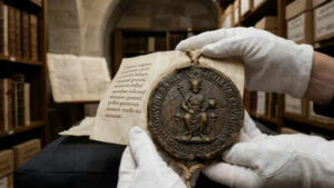 Lost for 40 years: 1,000-year-old royal seal of Edward the Confessor found in Paris | World News