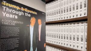 Epstein files, Trump connections, 3.5 million pages: New York pop-up puts it all on display