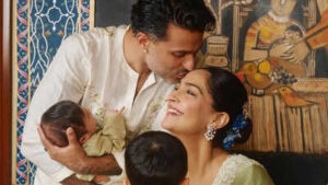 Sonam Kapoor, Anand Ahuja announce name of second child with adorable PICS, here’s what Rudralokh means |
