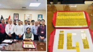 US passenger hiding 115 smuggled gold bars in belt nabbed at Delhi airport