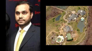 His New Jersey mansion had salt water pool surrounded by imported sand
