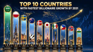 Top 10 countries with fastest billionaire growth by 2031: Saudi Arabia, Poland and Sweden top the global wealth race | World News