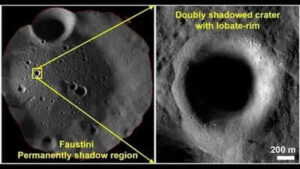 Chandrayaan-2 finds strong evidence for ice in ‘doubly-shadowed’ lunar craters