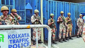 West Bengal polls: Lockdown in strongroom areas after TMC, BJP clash | India News