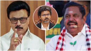 ‘Horse-trading at horse-speed’: Stalin attacks TVK after 3 AIADMK MLAs quit; EPS alleges ‘pre-planned conspiracy’ | India News
