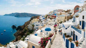 Why are Greek island houses painted blue and white: The surprising history has more to do with survival than beauty | World News