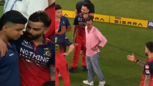 Ipl 2026: Watch: Virat Kohli meets Vaibhav Sooryavanshi after RCB’s back-to-back title triumph | Cricket News