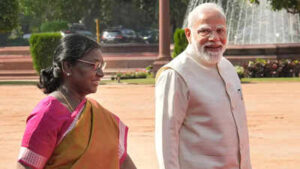 An affirmation of people’s confidence, says Murmu while veep likens PM Modi to Lincoln | India News