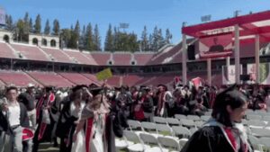 Sundar Pichai: Watch: Stanford students boo Sundar Pichai, walk out during Google CEO’s commencement speech