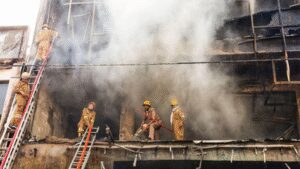 15 killed, all in their 20s, as blaze rips through gaming studio in Lucknow building | India News