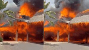 Watch: Fire engulfs beach hotel in Dominican Republic; 1 killed, 1,700 evacuated