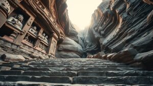 Ancient hidden passage in China showcases the pinnacle of Chinese rock art and a rare blend of three faiths | World News