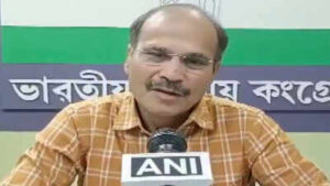 ‘Do ghaz ki doori’: Adhir Ranjan Choudhary invokes PM Modi’s Covid-era slogan on BJP keeping distance from rebel Trinamool MLAs | India News
